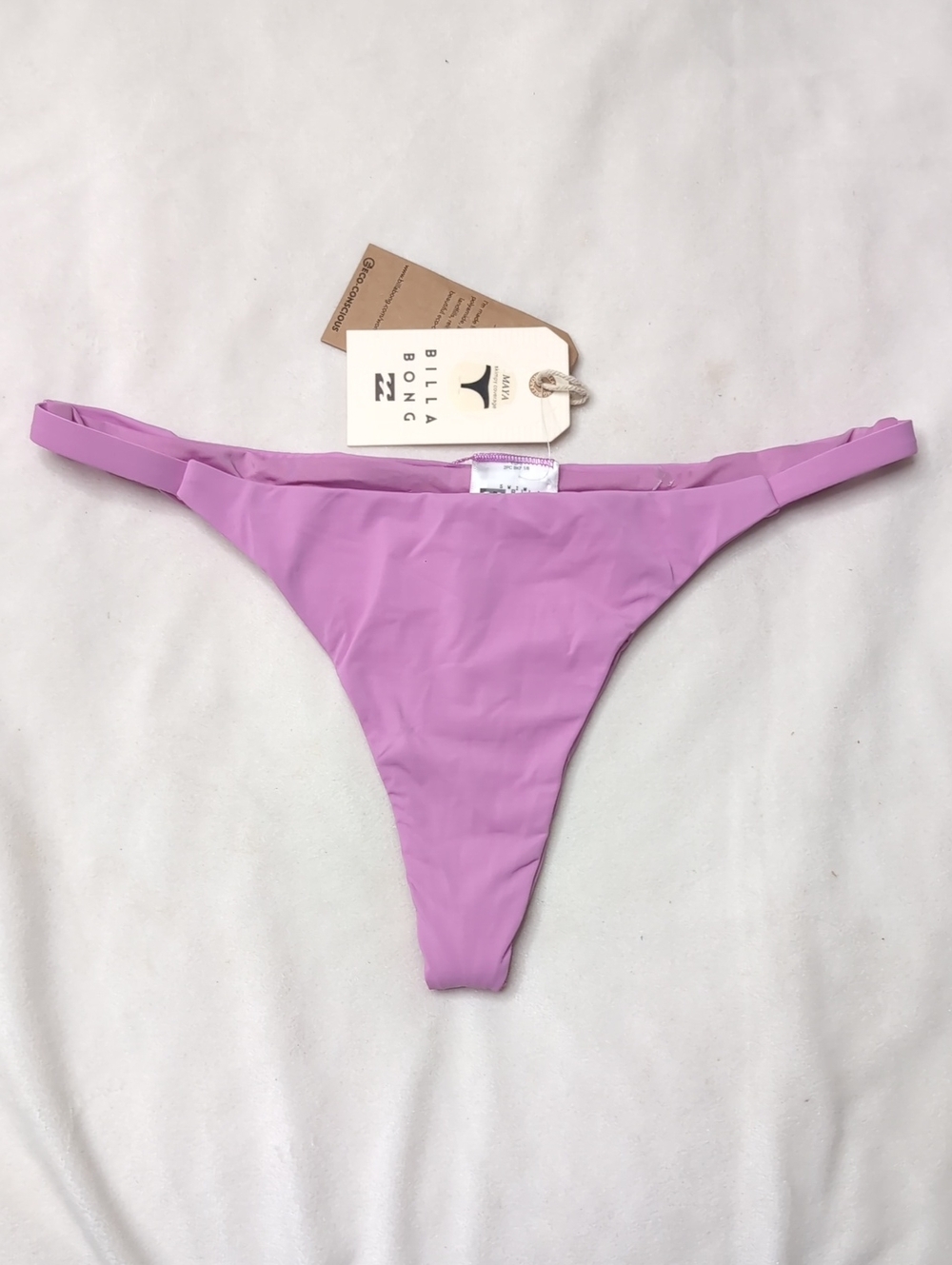 Billabong Sol Searcher Maya Bottom Skimpy Lilac High-Cut Bikini Bottom